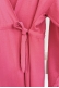 MO289 Bel Bağlamalı Pembe Kimono