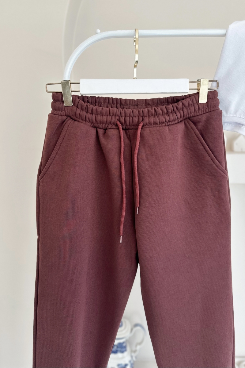 MO3497 Iki Iplik Bordo Eşofman  