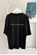 MO12836 Good Baskılı Siyah T-Shirt  
