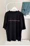 MO12836 Good Baskılı Siyah T-Shirt  