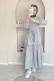 MO312 Kuş Desenli Kırmızı Elbise