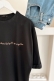 MO12836 Good Baskılı Siyah T-Shirt  