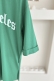 MO12834 Los Angeles Baskılı Yeşil T-Shirt  