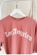 MO12834 Los Angeles Baskılı Pudra T-Shirt  