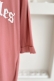 MO12834 Los Angeles Baskılı Pudra T-Shirt  