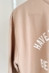MO326 Have Baskılı Camel T-shirt  
