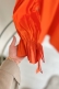 MO344 Balon ve Fırfırlı Kol Turuncu Tunik