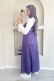 MO311 Saten Askılı Lila Jile