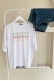 MO324 Paradıso Baskılı Beyaz T-shirt