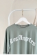 MO12834 Los Angeles Baskılı Mint Yeşili T-Shirt   