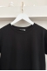MO269 Yırtmaçlı Siyah  T-Shirt 