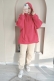 MO314 Kapüşonlu Yumoş Pembe Sweat