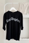 MO12834 Los Angeles Baskılı Siyah T-Shirt     