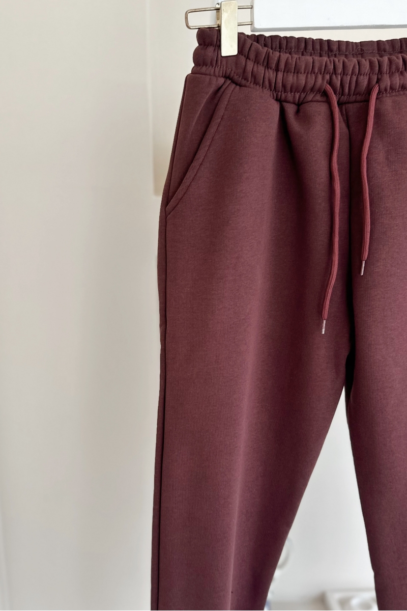 MO3497 Iki Iplik Bordo Eşofman  