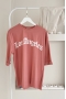 MO12834 Los Angeles Baskılı Pudra T-Shirt  