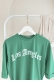 MO12834 Los Angeles Baskılı Yeşil T-Shirt  