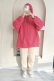 MO314 Kapüşonlu Yumoş Pembe Sweat