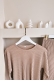 MO102 Fitilli Yırtmaçlı Camel  Alt Üst Takım