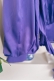 MO252 Balon Kol Mor Saten Tunik 