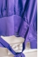MO252 Balon Kol Mor Saten Tunik 