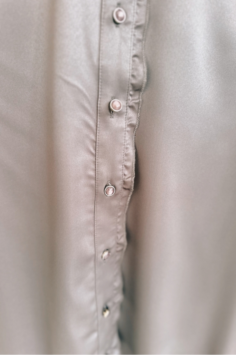 MO253 Bebe Yaka Antrasit Tunik